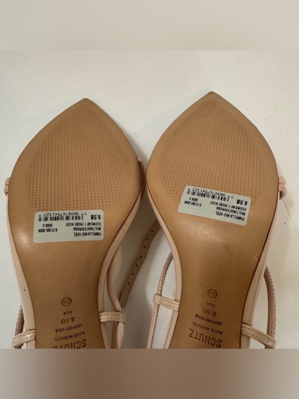 Schutz Pamela Mid Heel 8.5 Rose Nude - Picture 6 of 10